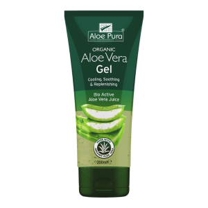 Aloe Pura Gel de Aloe Vera orgánico, refrescante, calmante y nutritivo para la piel.