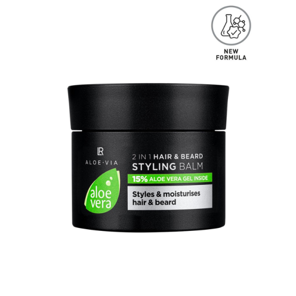 LR_ALOE_VERA_MEN_ 2IN1_STYLING_BÁLSAMO_PARA_BARBA_Y_CABELLO Bálsamo 2 en 1 con Aloe Vera para estilizar y nutrir barba y cabello