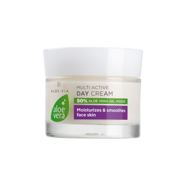 Crema de día multiactiva de aloe vera LR 25,59 Crema de día multiactiva LR con Aloe Vera para hidratación profunda – Natural Radiance Cosmetics