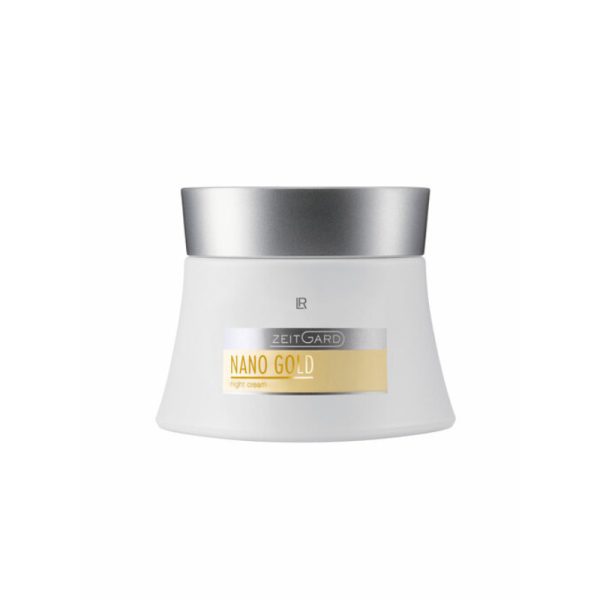 Crema de noche LR ZEITGARD Nanogold 48,59 Crema de noche LR Nanogold con efecto regenerador antiedad – Natural Radiance Cosmetics