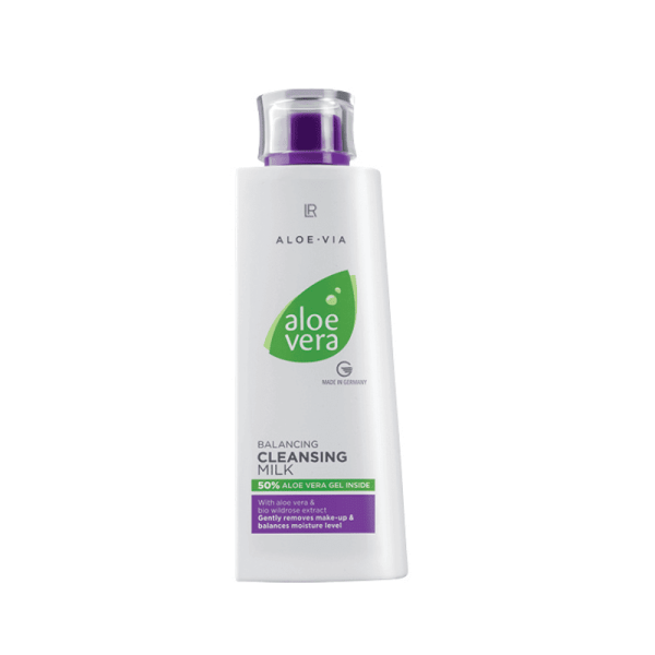 Leche limpiadora aloe vera con 50% gel puro y magnolia ecológica en envase de 200 ml – Natural Radiance Cosmetics