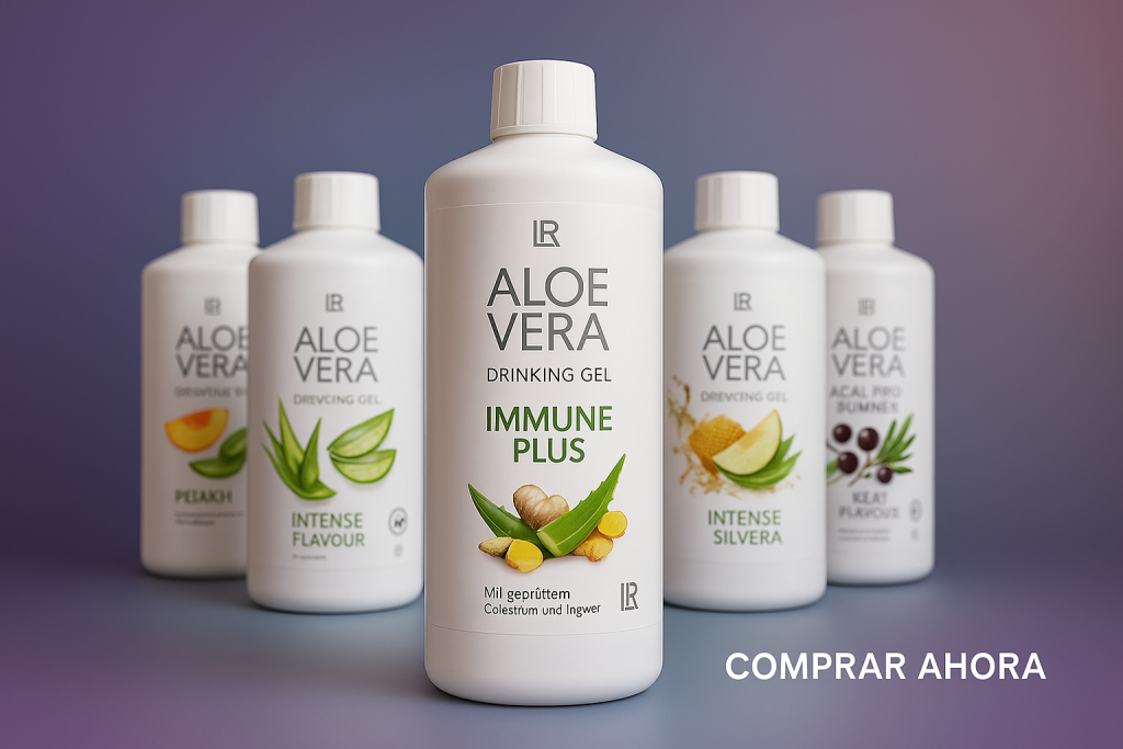 aloe vera gel bebible LR immune plus y variedades comparativa